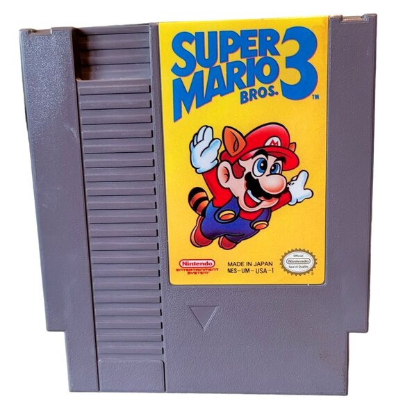 Super Mario Bros 3 Nintendo includes Instruction booklet + case Untested  ga153 - Picture 2 of 3